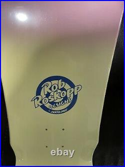 Santa Cruz Rob Roskopp Face Skateboard Deck Vans Exclusive New In Shrink