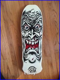 Santa Cruz Rob Roskopp Face Skateboard Rare Reissue 2012