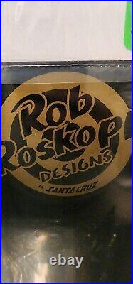 Santa Cruz Rob Roskopp Face Special Edition Skateboard Deck NEW IN SHRINK