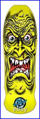 Santa Cruz Rob Roskopp Face Yellow 9.5 Complete Skateboard