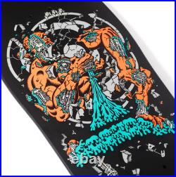 Santa Cruz Rob Roskopp Four Black Reissue Skateboard Deck 10.21 x 30.23 New
