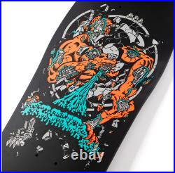 Santa Cruz Rob Roskopp Four Black Reissue Skateboard Deck 10.21 x 30.23 New