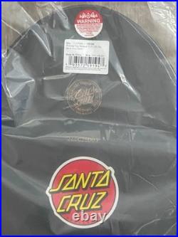 Santa Cruz Rob Roskopp Four Black Reissue Skateboard Deck 10.21 x 30.23 New