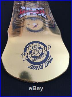 Santa Cruz Rob Roskopp Gold foil Ltd edition Vans Exclusive