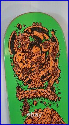 Santa Cruz Rob Roskopp Green Evolution Reissue Skateboard Deck 8.37 LTD