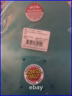 Santa Cruz Rob Roskopp Pearl blue/teal Face deck SUPER RARE