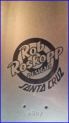 Santa Cruz Rob Roskopp Prismatic Face Skateboard Deck Prism Rare Brand New
