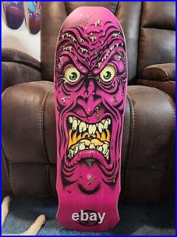 Santa Cruz Rob Roskopp Reissue Skateboard Purple