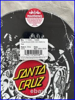 Santa Cruz Rob Roskopp Roskopp Target Series Evolution Skateboard Deck 8.25in