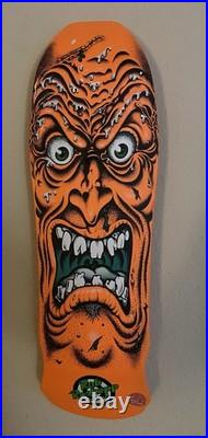 Santa Cruz Rob Roskopp Skateboard Deck Orange New