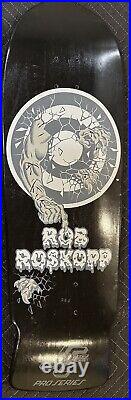 Santa Cruz Rob Roskopp Skateboard Deck Target 2 Ashes To Ashes