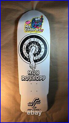 Santa Cruz Rob Roskopp Target 1 Reissue My Colorway Skateboard Deck