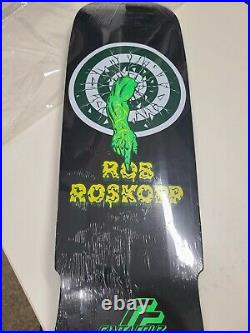 Santa Cruz Rob Roskopp Target 1 Reissue Old Skull Skateboard Deck New In Shrink