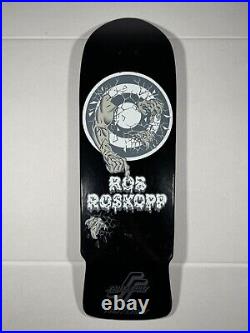 Santa Cruz Rob Roskopp Target 2 Ashes To Ashes Skateboard Deck 2006 Reissue NEW