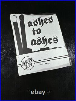 Santa Cruz Rob Roskopp Target 2 Ashes To Ashes Skateboard Deck 2006 Reissue NEW