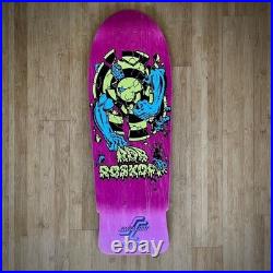 Santa Cruz Rob Roskopp Target 3 Skateboard Deck Pink Stain Jim Philips Art