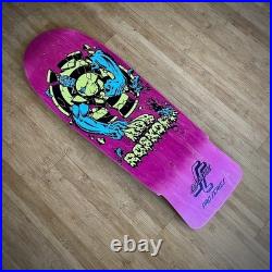 Santa Cruz Rob Roskopp Target 3 Skateboard Deck Pink Stain Jim Philips Art