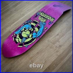 Santa Cruz Rob Roskopp Target 3 Skateboard Deck Pink Stain Jim Philips Art