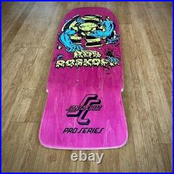Santa Cruz Rob Roskopp Target 3 Skateboard Deck Pink Stain Jim Philips Art