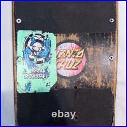 Santa Cruz Rob Roskopp Target 3 Vtg Skateboard Deck 80s