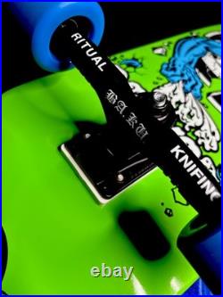 Santa Cruz Rob Roskopp Target 4 COMPLETE withBAKU Gullwing, G-Slides Powell Peralta