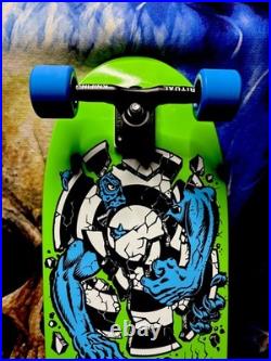Santa Cruz Rob Roskopp Target 4 COMPLETE withBAKU Gullwing, G-Slides Powell Peralta