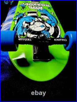Santa Cruz Rob Roskopp Target 4 COMPLETE withBAKU Gullwing, G-Slides Powell Peralta