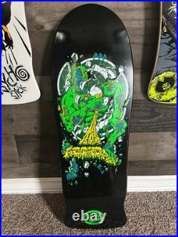 Santa Cruz Rob Roskopp Target 4 Green Reissue Skateboard Deck 2016 2 3