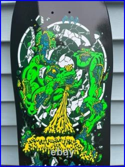 Santa Cruz Rob Roskopp Target 4 Green Reissue Skateboard Deck 2016 2 3