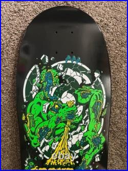 Santa Cruz Rob Roskopp Target 4 Green Reissue Skateboard Deck 2016 2 3