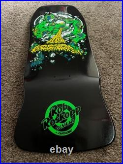 Santa Cruz Rob Roskopp Target 4 Green Reissue Skateboard Deck 2016 2 3