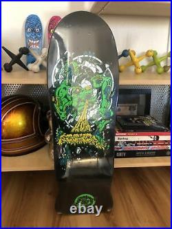 Santa Cruz Rob Roskopp Target 4 Skateboard Deck Reissue Black Dip 10.25 2021