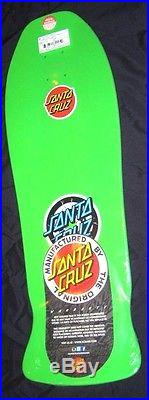 Santa Cruz Rob Roskopp Target 5 V skateboard deck Green Dip Last in stock