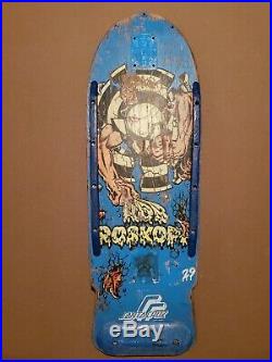 Santa Cruz Rob Roskopp Target Deck Vintage Skateboard