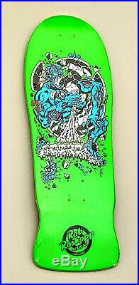 Santa Cruz Rob Roskopp Target IV 4 Reissue Skateboard Deck Fluorescent Green