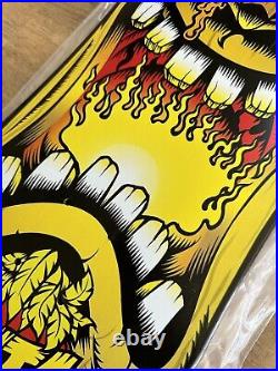 Santa Cruz Rob Roskopp Tiki Rare Skateboard Deck Art