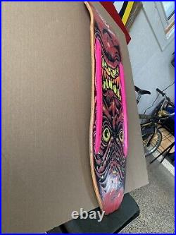 Santa Cruz Rob Roskopp Vintage Skateboard Deck BLACKTOP SERIES L TD Pro Model