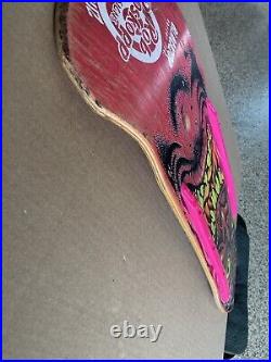 Santa Cruz Rob Roskopp Vintage Skateboard Deck BLACKTOP SERIES L TD Pro Model