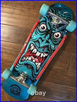 Santa Cruz Rob Roskopp reissue custom complete skateboard