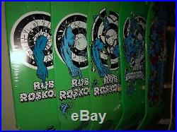 Santa Cruz Rob Roskopp skateboard Deck Complete Series