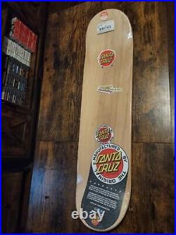 Santa Cruz Rockin Jelly Bean Sid Melvin Skateboard Deck RARE 8.125x31.7
