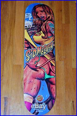 Santa Cruz Rockin' Jelly Bean Skateboard Deck Sid Melvin art print mondo