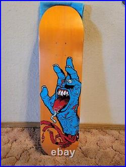 Santa Cruz Romero Screaming Hand Skateboard Deck. Very Rare