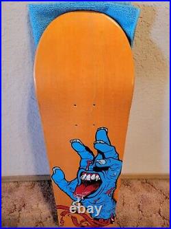 Santa Cruz Romero Screaming Hand Skateboard Deck. Very Rare