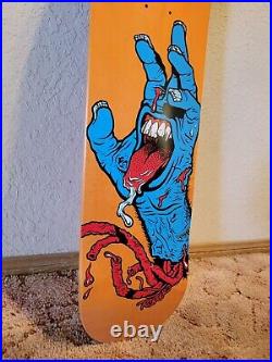 Santa Cruz Romero Screaming Hand Skateboard Deck. Very Rare