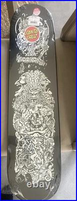 Santa Cruz Roskopp Evolution Skateboard Deck Black 8.25