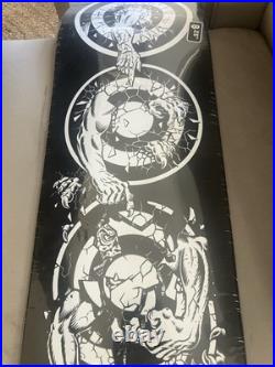 Santa Cruz Roskopp Evolution Skateboard Deck Black 8.25