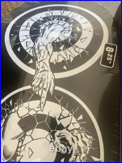 Santa Cruz Roskopp Evolution Skateboard Deck Black 8.25