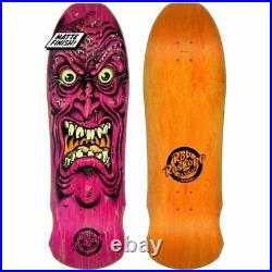 Santa Cruz Roskopp Face Reissue Deck 9.5 X 31 Skateboard Limited Edition Pink