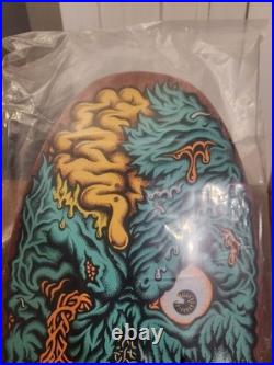 Santa Cruz Roskopp Face Two Reissue Skateboard Deck Orange 9.9 x 30.8 NIS New